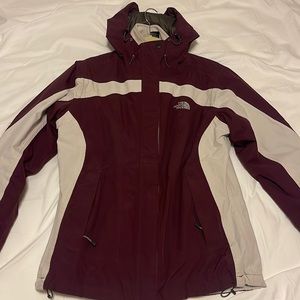 North Face Insulated Jacket with Zipper Jacket